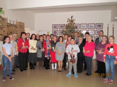 Iskolánk nyugdíjas alkalmazottjainak karácsonyi találkozója